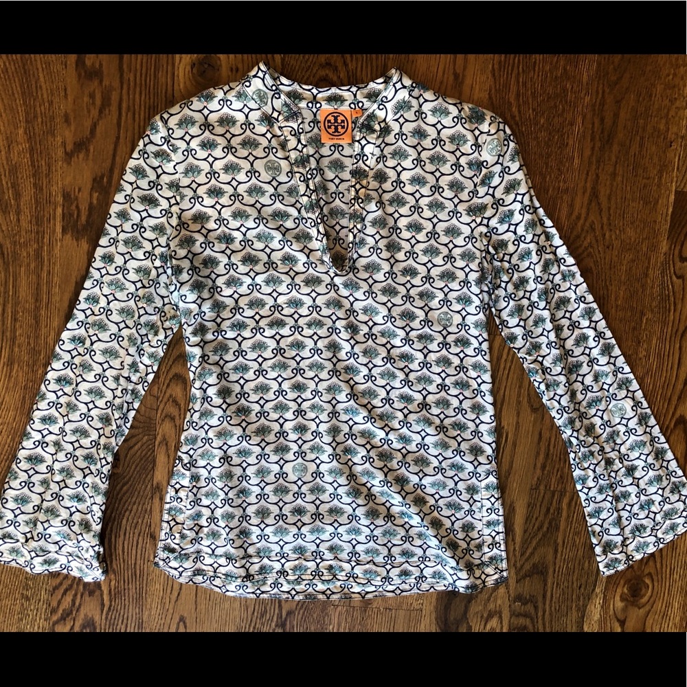 Gorgeous beaded Tory Burch tunic